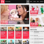 TV Channel Responsive Website Template 1.0