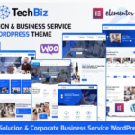 Techbiz IT Solution & Business Consulting Service WordPress Theme 2.8.6