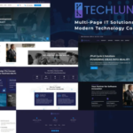 Techluno – Multipage IT and Software Company HTML Website Template 1.0