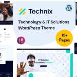 Technix Technology & IT Solutions WordPress Theme 1.1.2