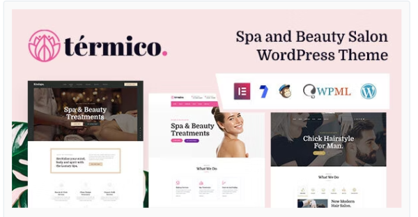 Termico Spa and Beauty Salon WordPress Theme 2.0.2