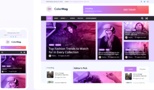 ThemeGrill – ColorMag Pro 5.2.5