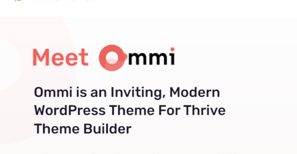 Thrive Themes – Omni 1.0