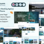 Tourm- Travel & Tour Booking Agency WordPress Theme  2.4.0.0
