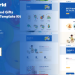 Toy World – Kids Toys And Gifts Elementor Template Kit