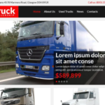 Trucking Responsive Website Template 1.0