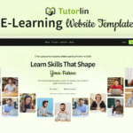 Tutorlin – Online Course & Education Elementor Template