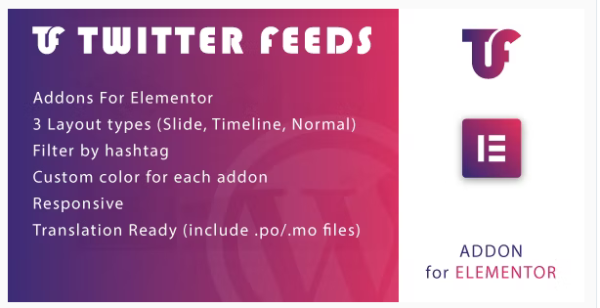 Twitter Feeds for Elementor  WordPress Plugin 2.8.0
