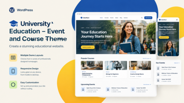 University – Education – Event and Course Theme 2.1.4.7