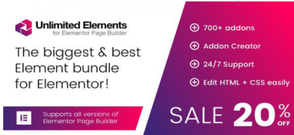 Unlimited Elements for Elementor Page Builder | Add-ons 2.0.26