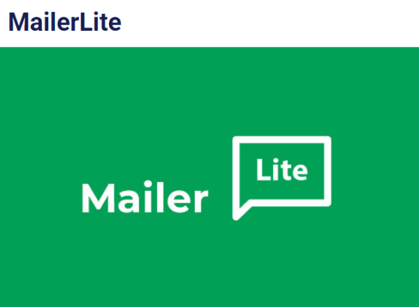 User Registration MailerLite 2.0.1
