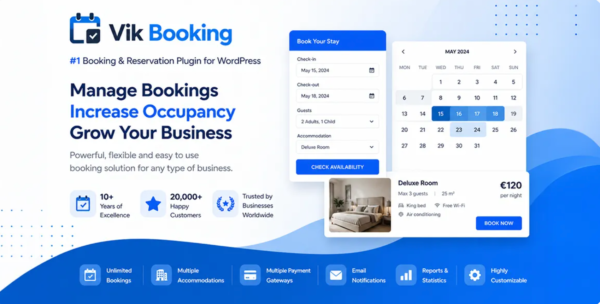 Vik Booking Pro 1.8.18