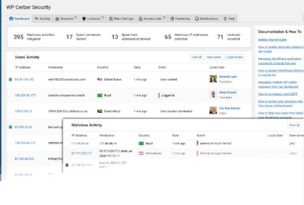 WP Cerber Security 9.10