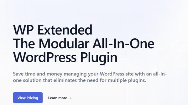 WP Extended Pro 3.3.0