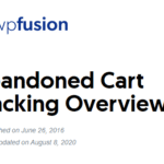 WP Fusion – Abandoned Cart 2.0.7