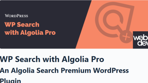 WP Search with Algolia Pro 1.7.2