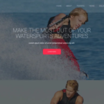 Wakeboarding Responsive Website Template 1.0
