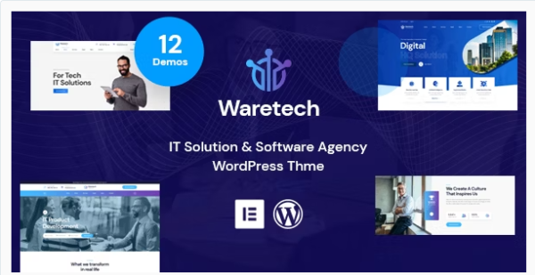 Waretech – IT Solutions WordPress Theme 1.1.3