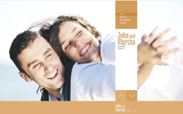 Wedding Album Website Template 1.0