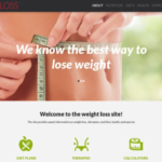 Weight Loss Website Template 1.0