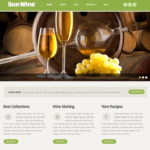 Wine Responsive Website Template 1.0