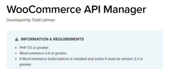 WooCommerce API Manager 3.8.1