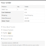 WooCommerce Account Funds 4.4.1