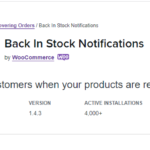 WooCommerce Back In Stock Notifications 3.3.5