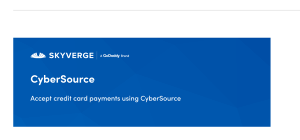 WooCommerce CyberSource Gateway 2.13.1
