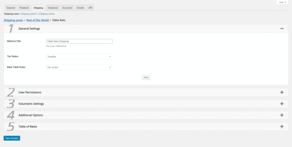 WooCommerce Table Rate Shipping 3.7.4