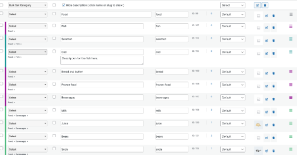 WooCommerce – Bulk Category Editor for WooCommerce 2.6.7
