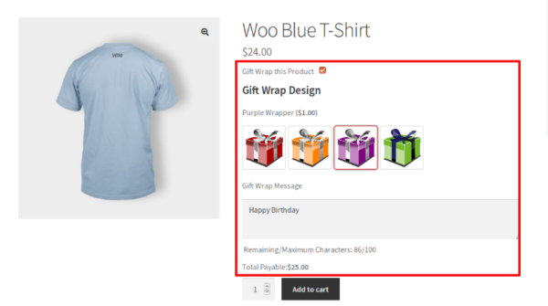 WooCommerce – Gift Wrapper 6.8.0