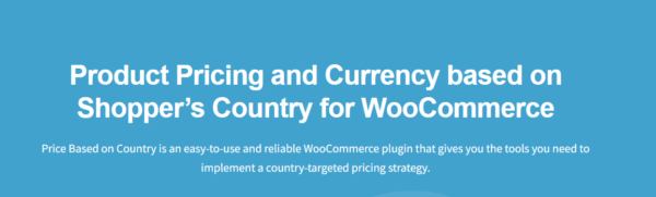 WooCommerce – Price Based on Country Pro 4.2.2