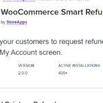 WooCommerce – Smart Refunder 2.6.0