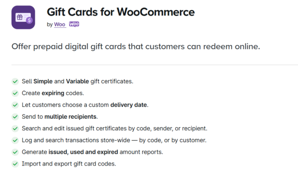 Woocommerce Gift Cards 2.9.1