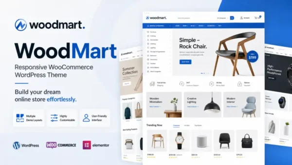 WoodMart Responsive WooCommerce WordPress Theme 8.6.5