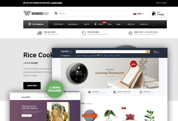 WoonderShop WooCommerce Theme for eCommerce Professionals 5.3.0