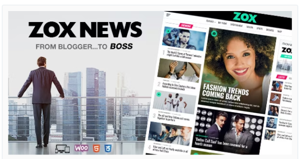 Zox News Professional WordPress News & Magazine Theme