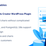 wpDataTables Tables and Charts Manager for WordPress Original License key included for Lifetime