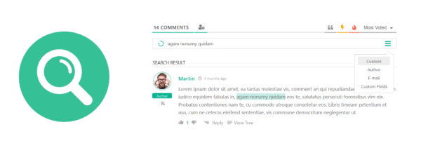 wpDiscuz – Comment Search 7.0.4